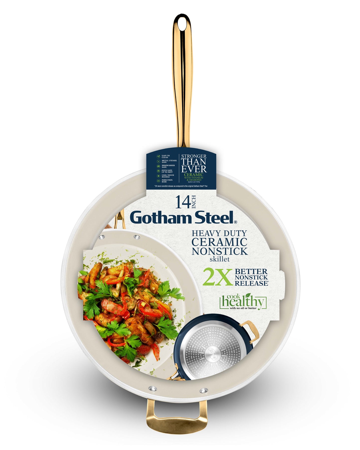 Gotham Steel Natural Collection Fry Pan