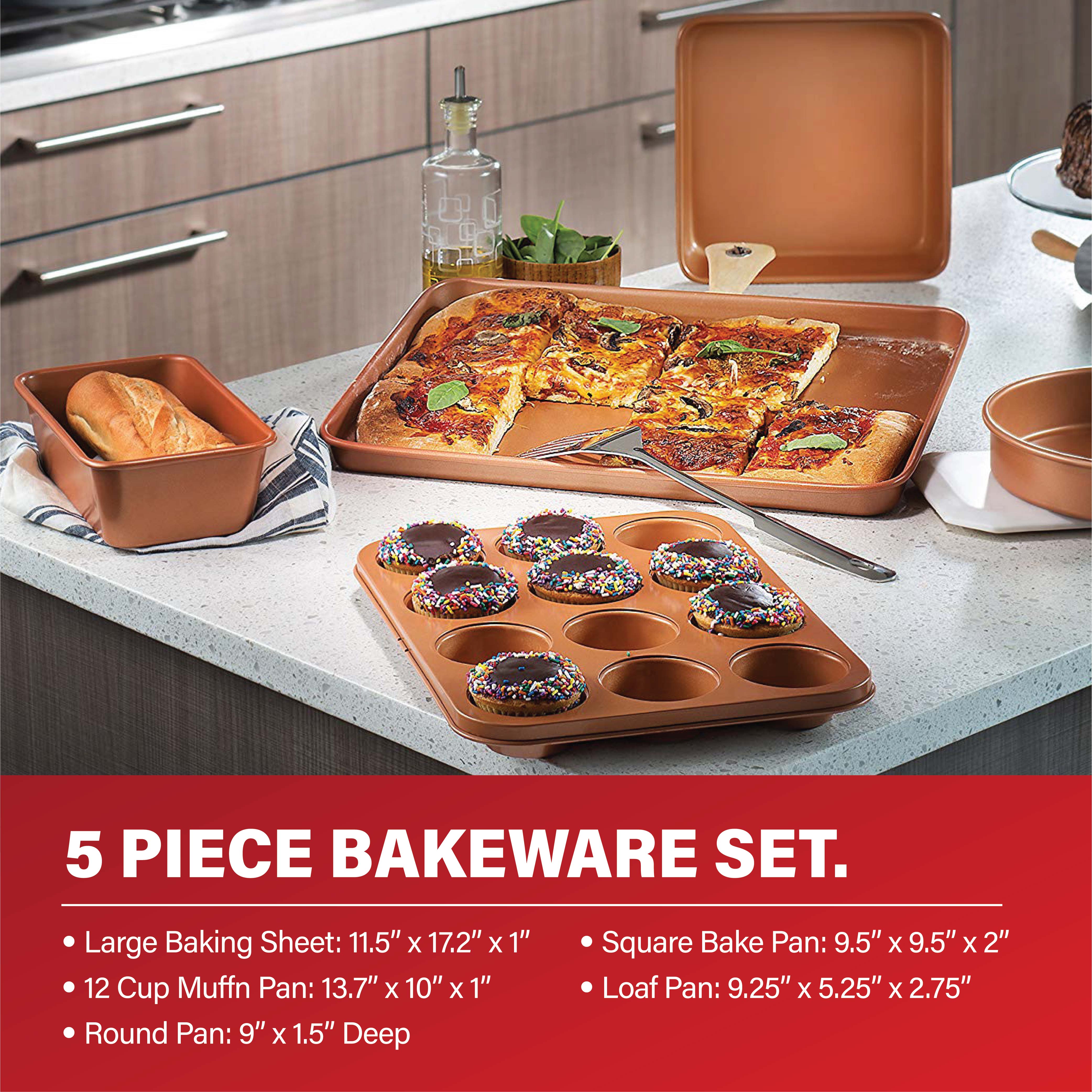 Granitestone 20pc Kitchen In A Box - Cook, Bake, Steam, Fry - Complete Set